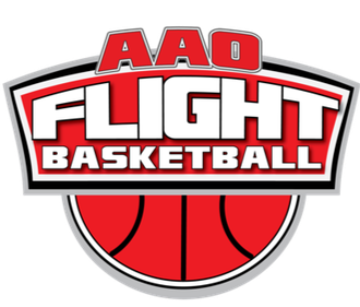 Red stylized script spelling 