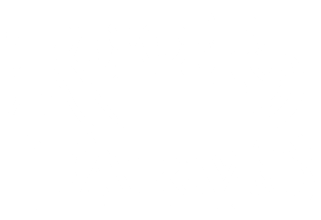 Roloff Farms White Logo