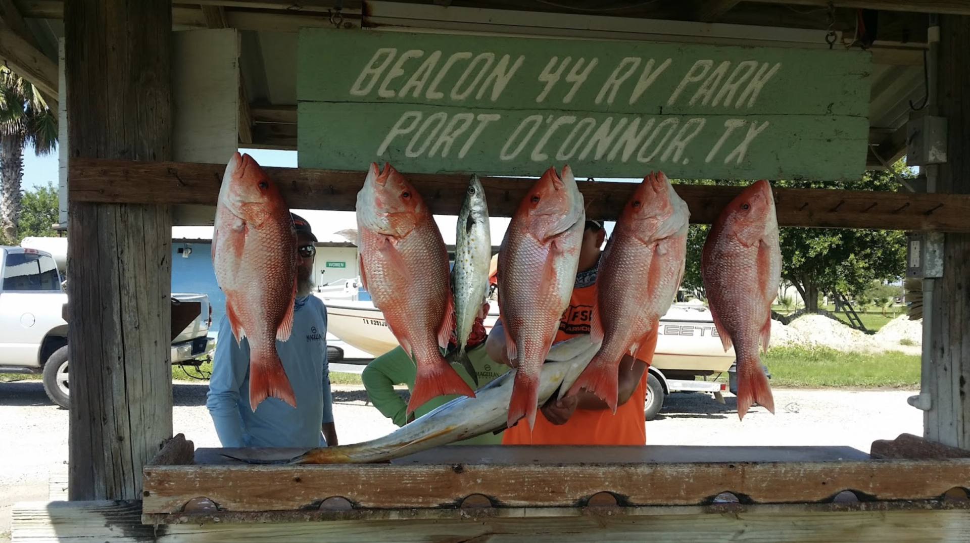 Fish at Beacon 44 RV Park