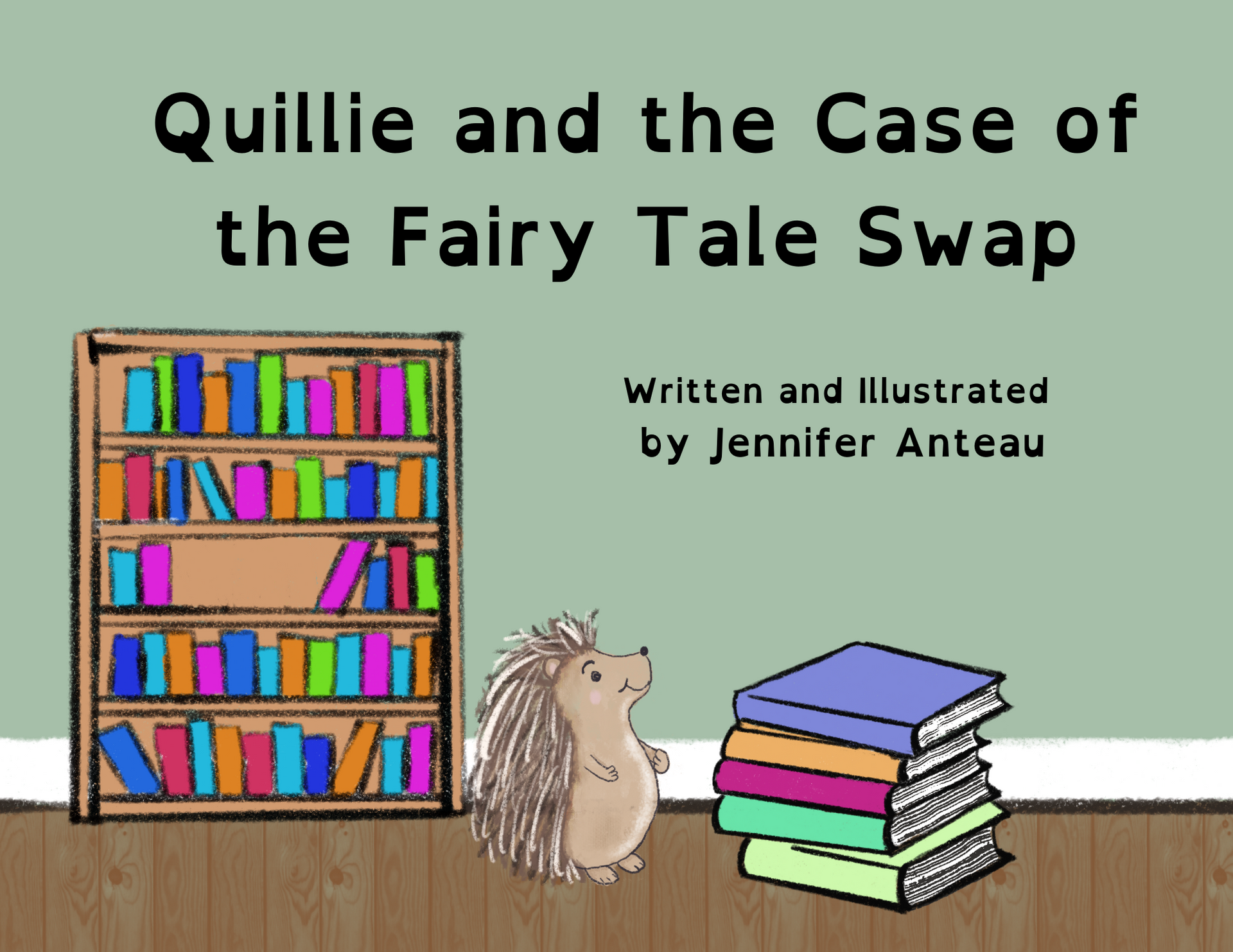 Cover of a children's book,