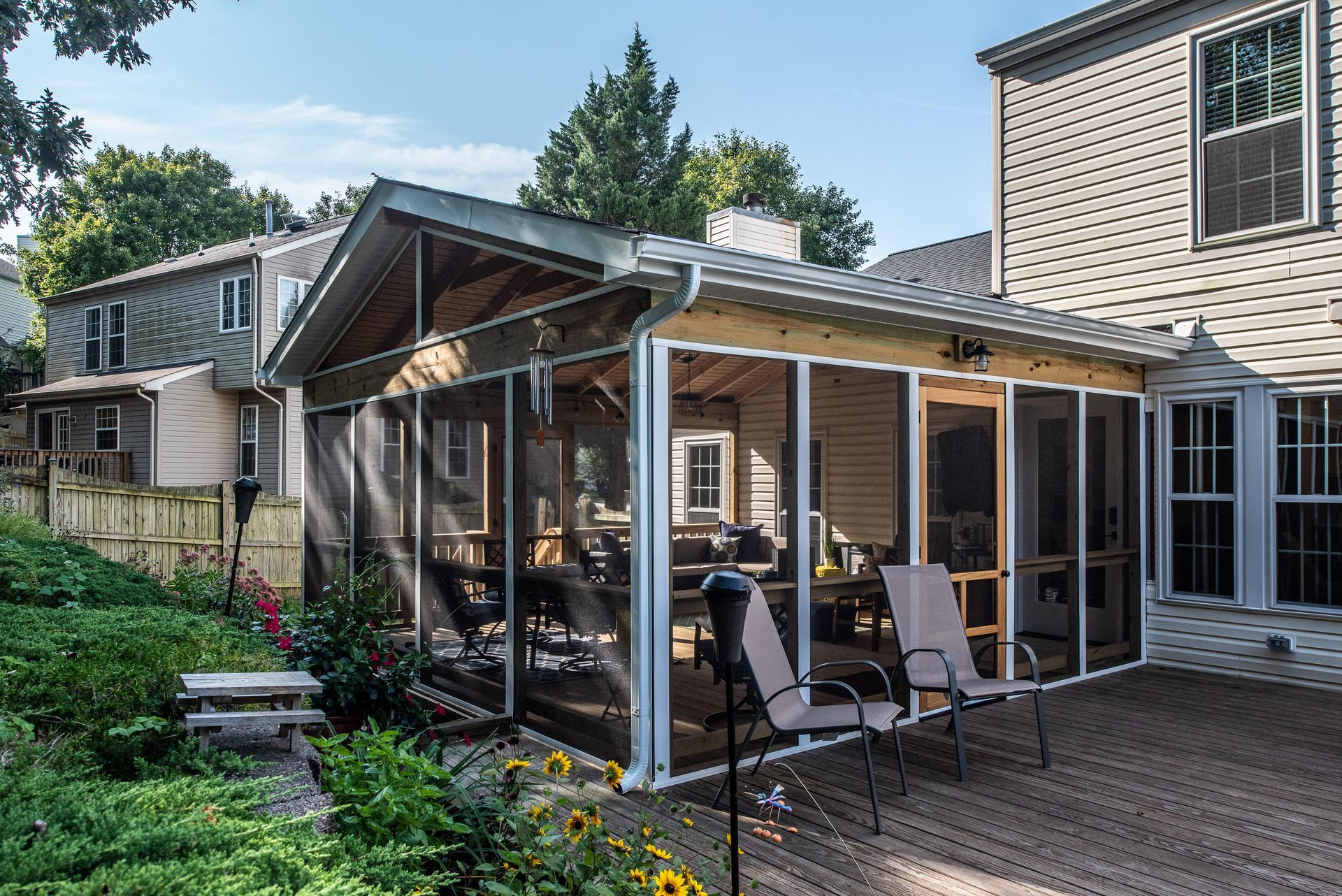 Sunroom Addition by Thomas Custom Builders of Virginia