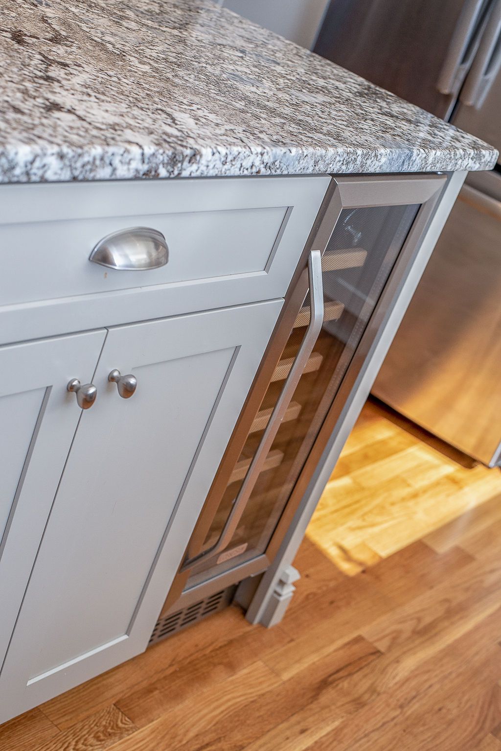 Terrace Dr Annandale VA Interior Kitchen island wine storage