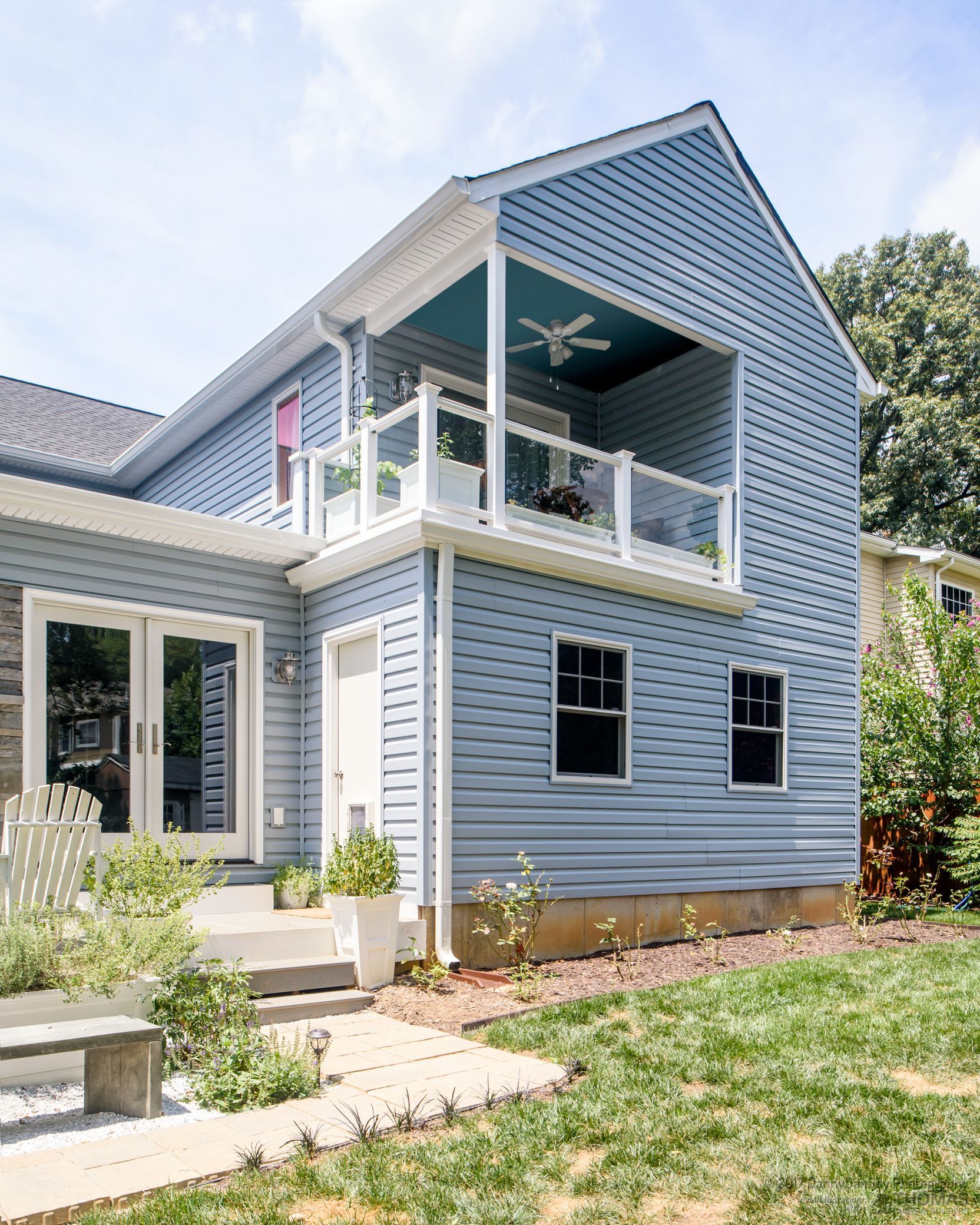 Two Story Bedroom Addition by Thomas Custom Builders of Virginia