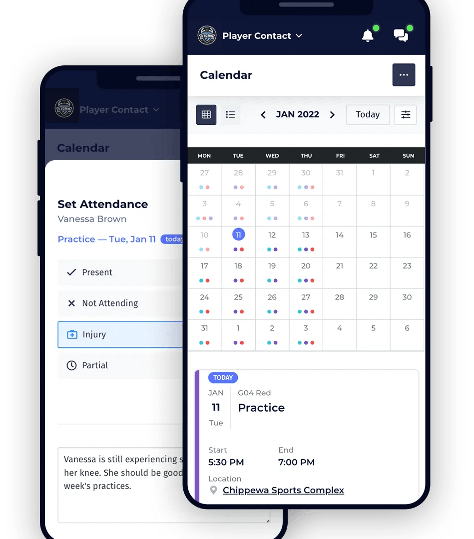 PlayMetrics field planner and scheduling