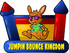 Jumpin Bounce Kingdom Logo