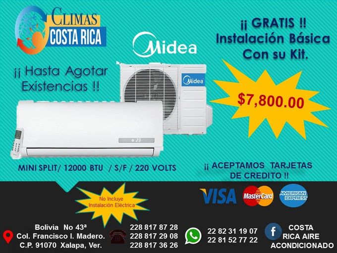 COSTA RICA AIRE ACONDICIONADO -Proveedor de aire acondicionado