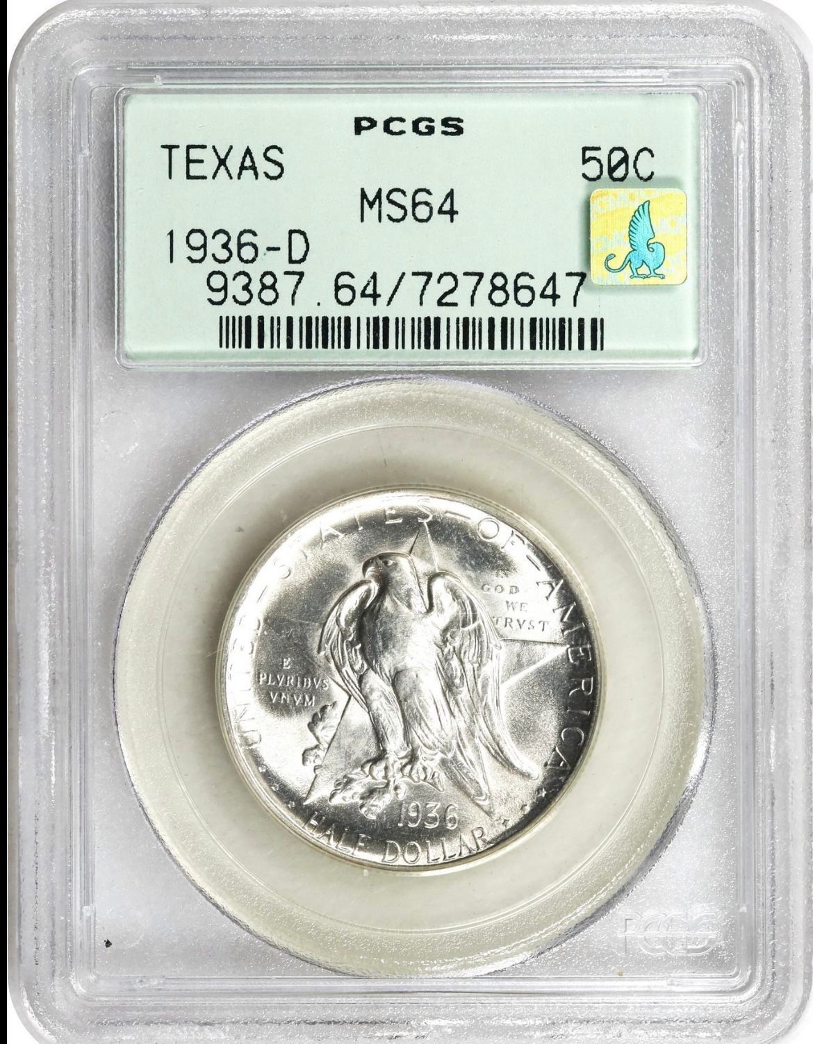 1896 Barber Half PCGS PR-64 Cameo  SOLD