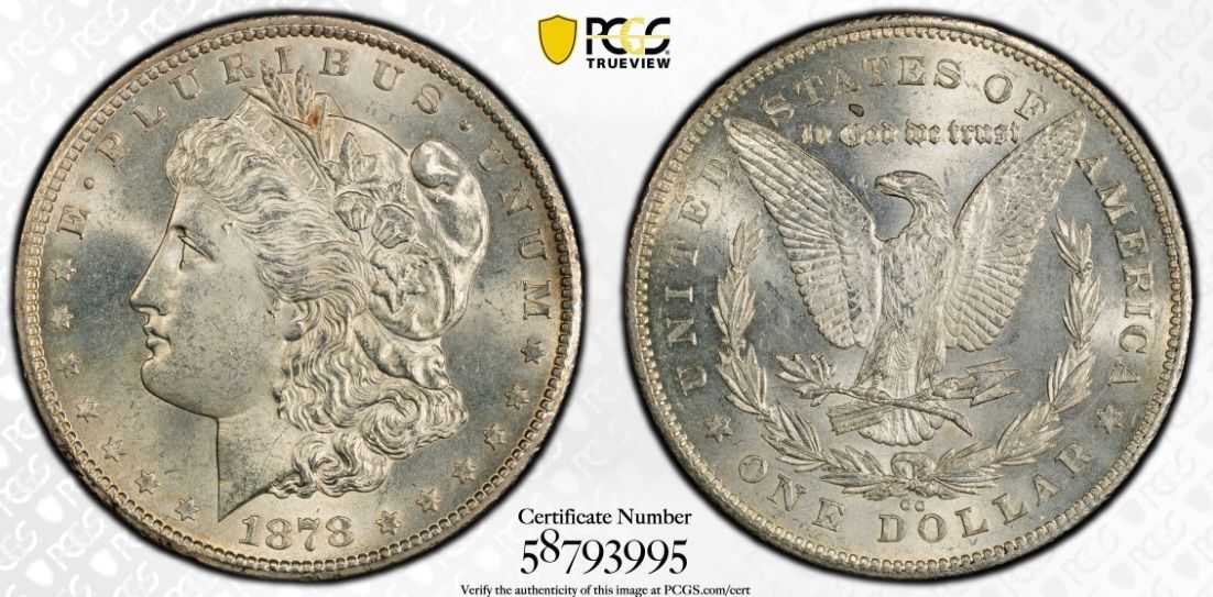 1878 Morgan Dollar