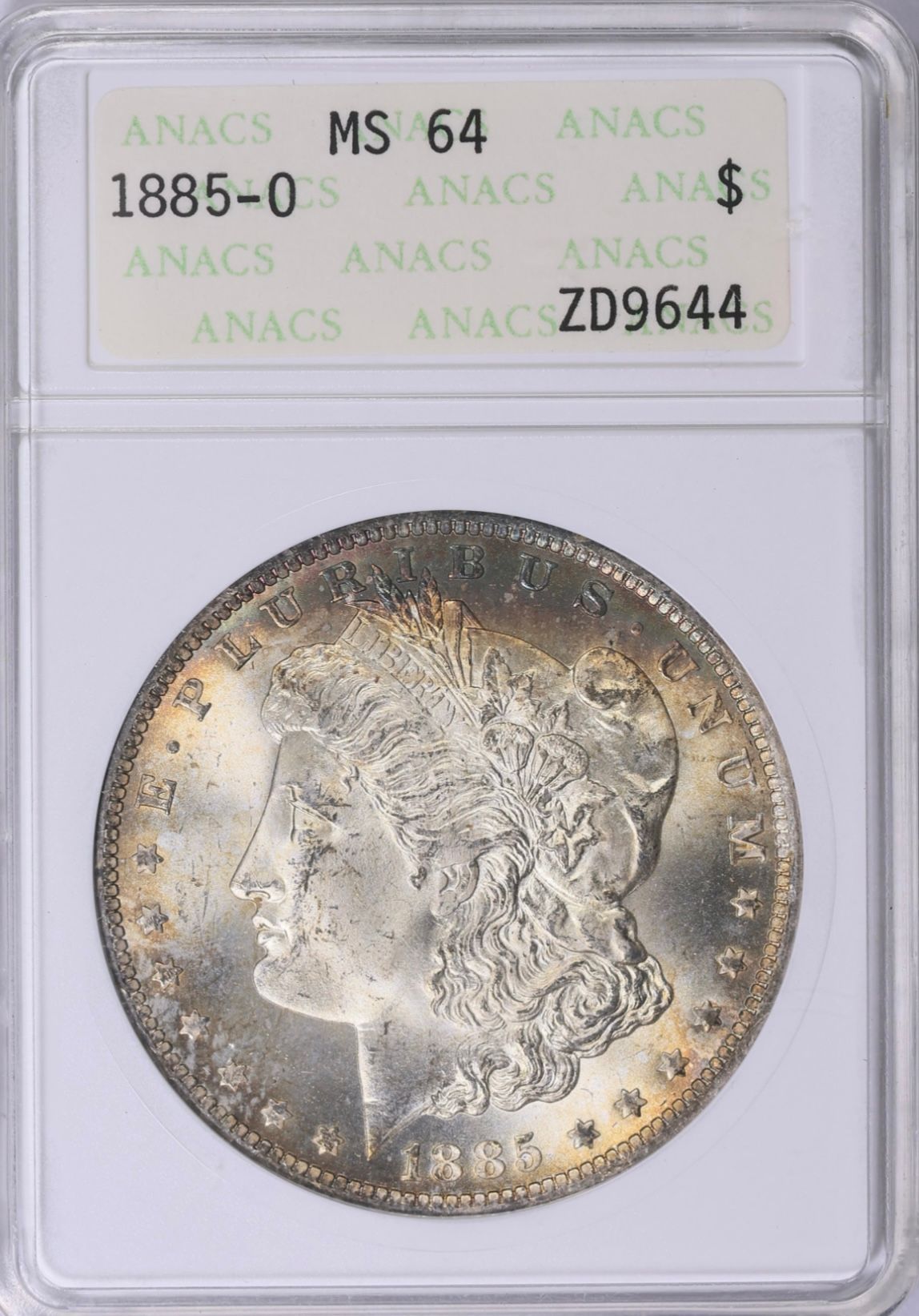 885-CC Morgan Dollar
