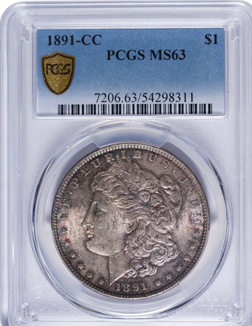 1892 Columbian half