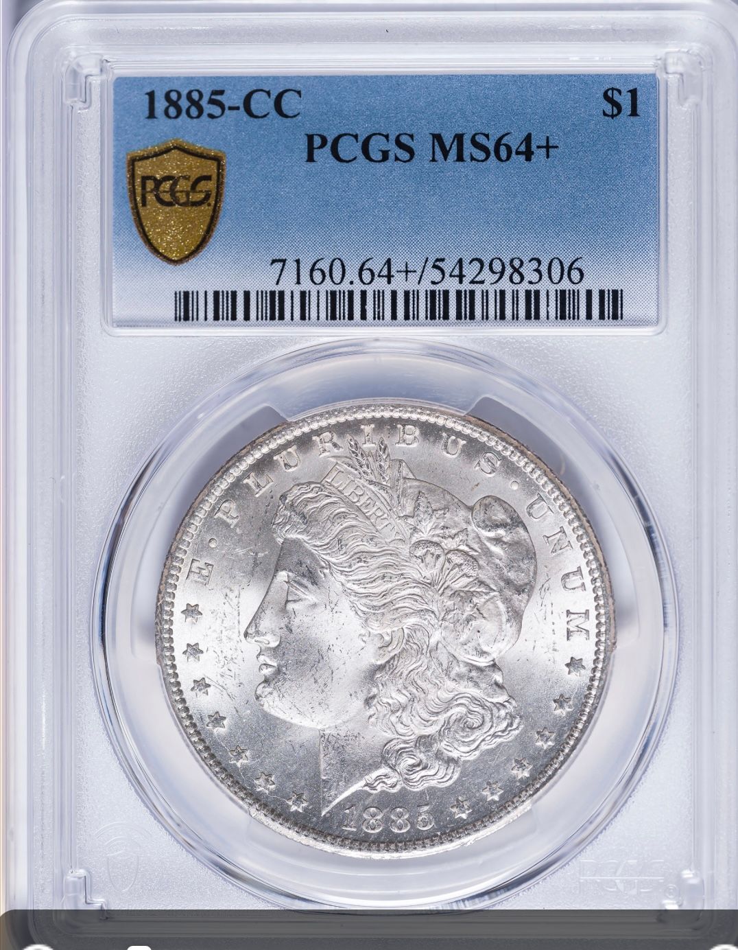 1884-CC Morgan Dollar
