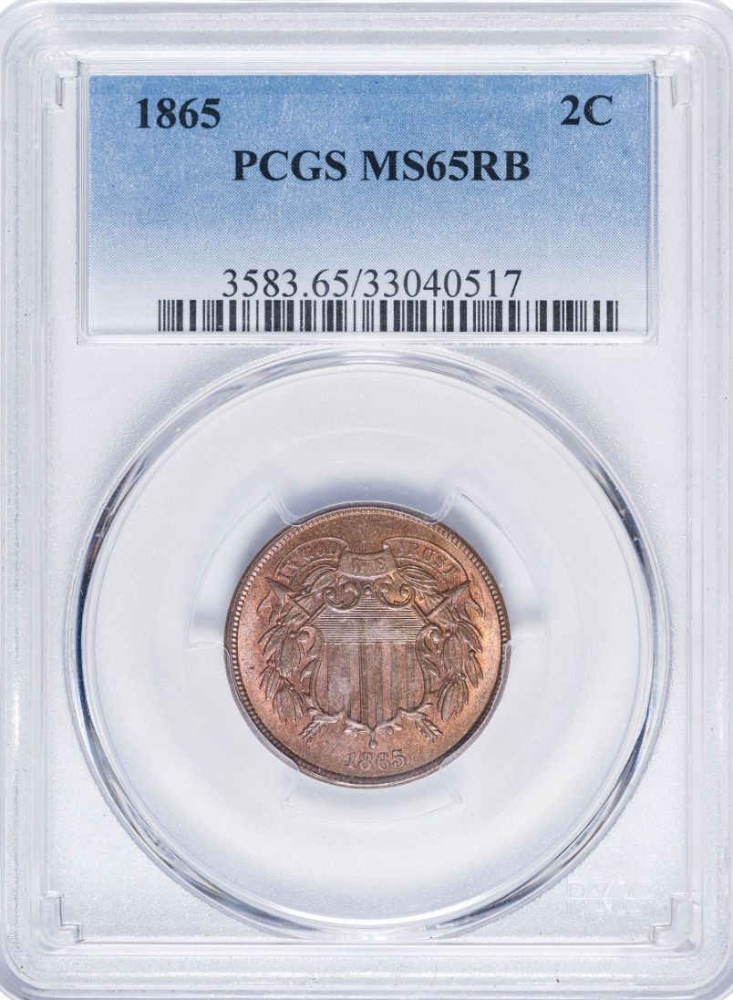 1865 2 Cents