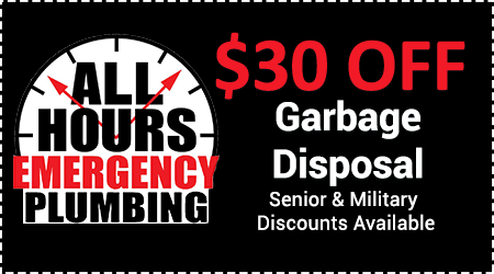 $30 Off Garbage Disposal - Central Ohio - All Hours Emergency Plumbing