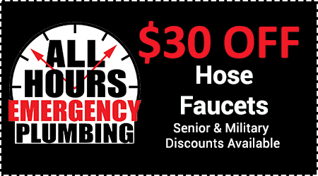$30 Off Hose Faucet - Central Ohio - All Hours Emergency Plumbing