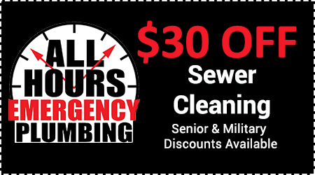 $30 Off Sewer Cleaning - Central Ohio - All Hours Emergency Plumbing
