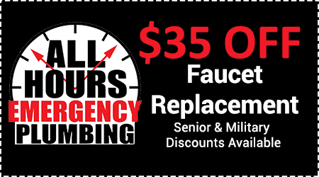 $35 Off Faucet Replacement - Central Ohio - All Hours Emergency Plumbing
