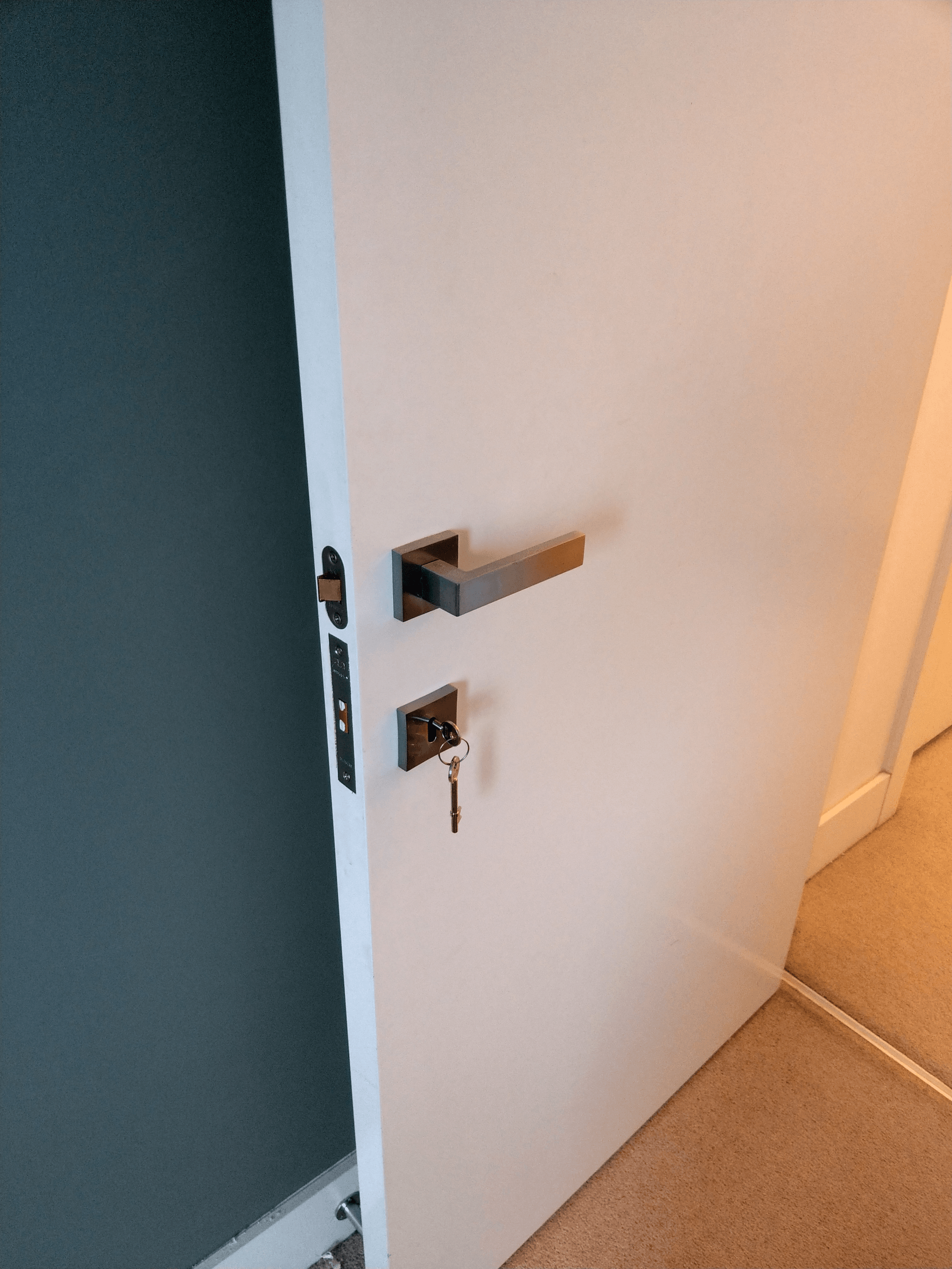 Bedroom door locks