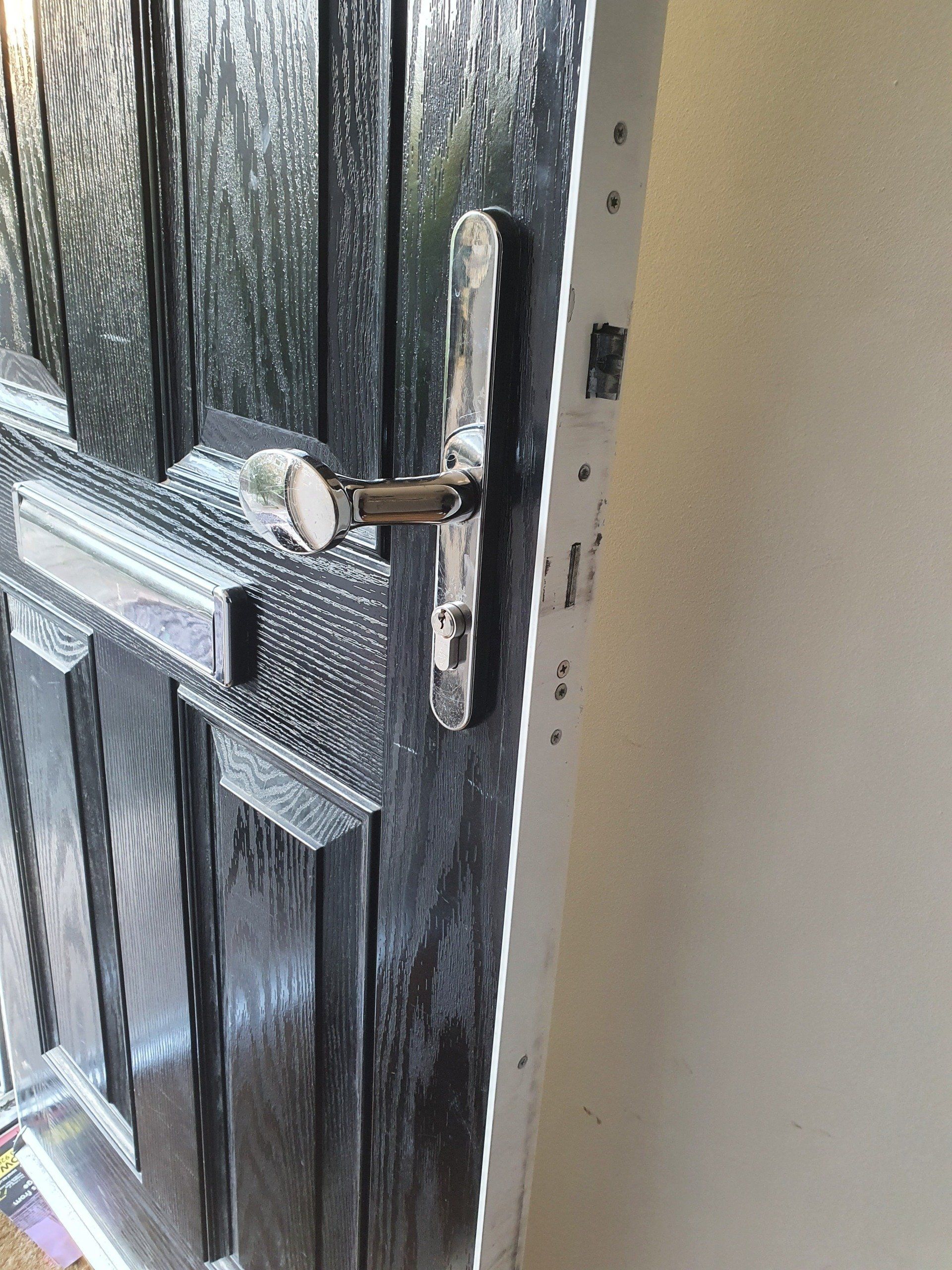 UPVC door locking system