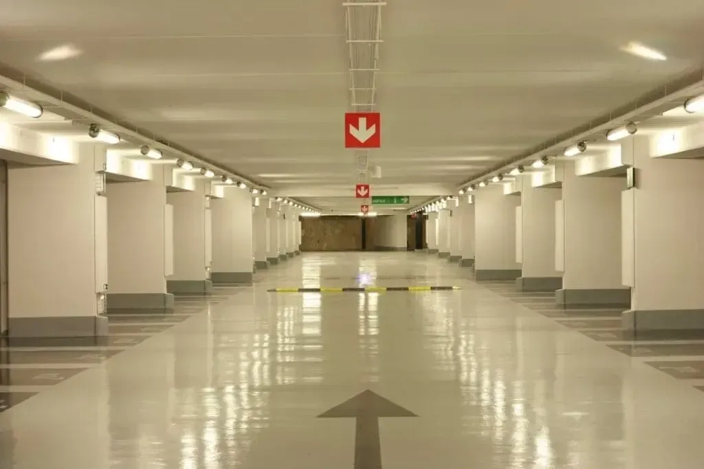 parkeringshus Belysning