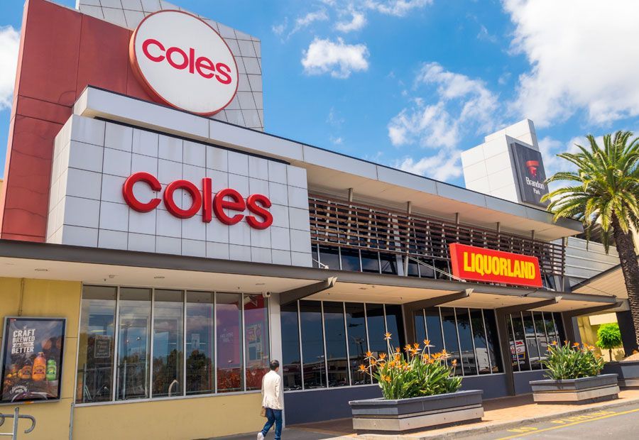 Backyard landscape design with pool in Williamstown