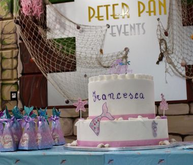 torta per festa a tema Sirena