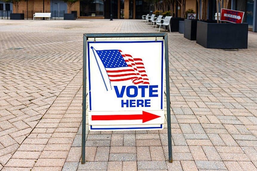 Voting Sign