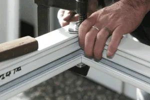 Produzione finestra in alluminio