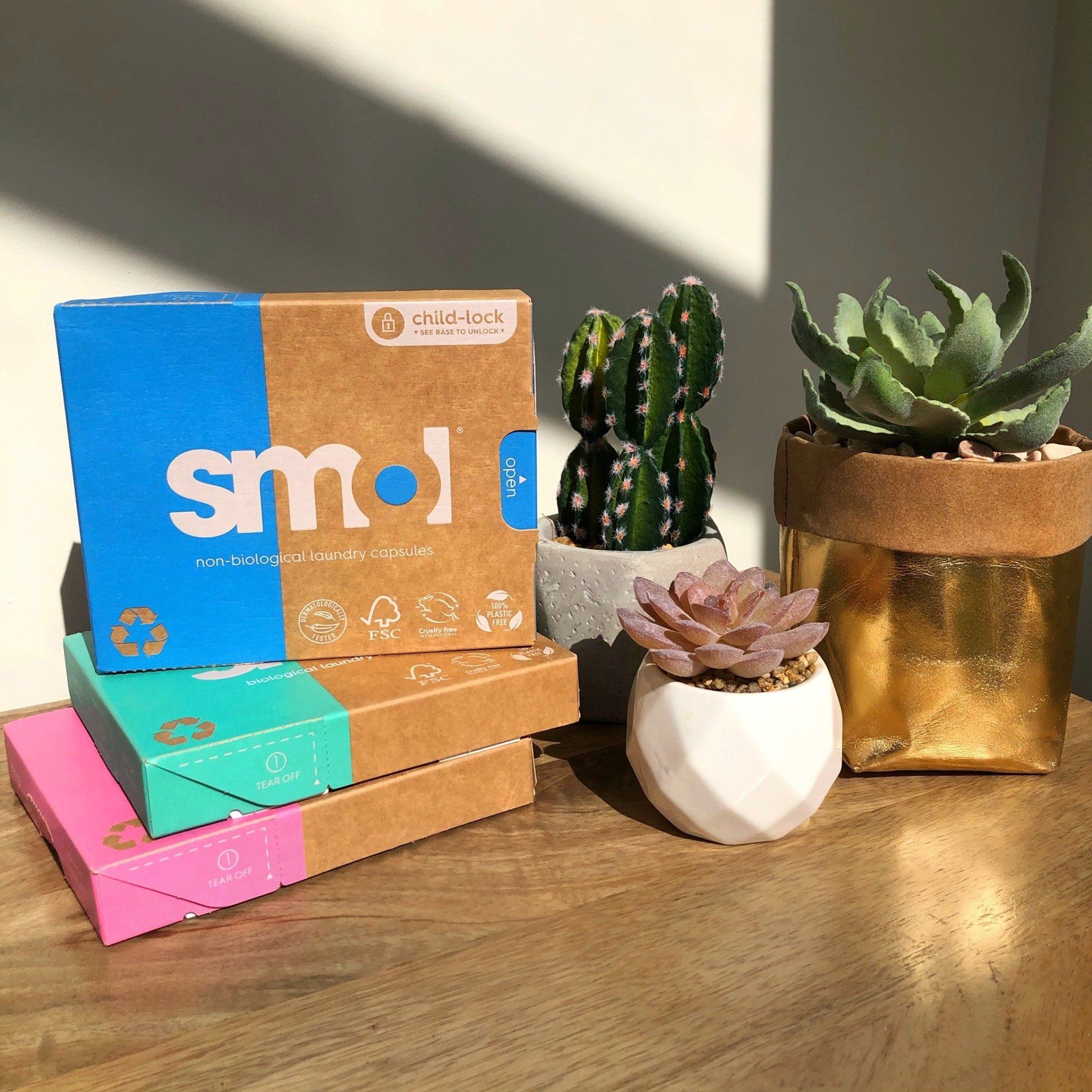 Smol Plastic Free Laundry Capsules Zero Wasted