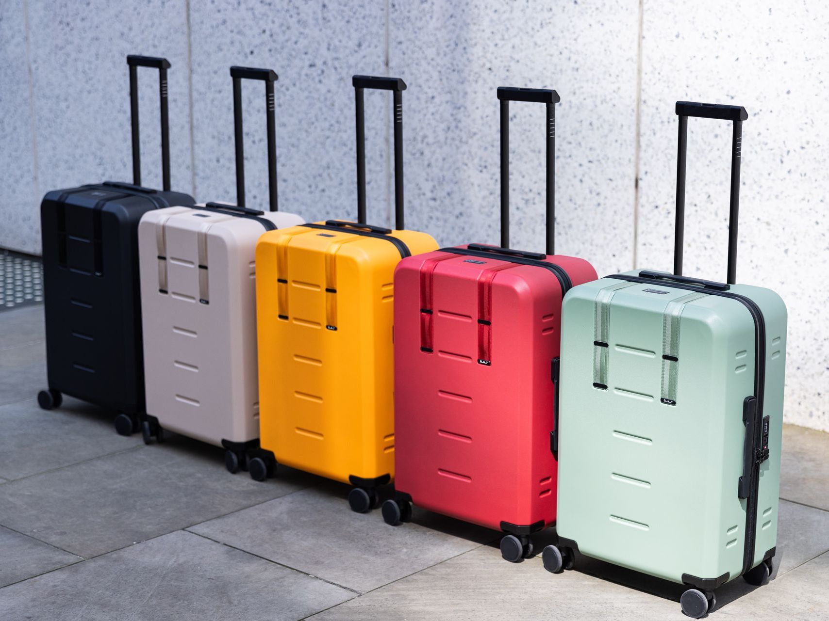 Luggage made from recycled materials by Db