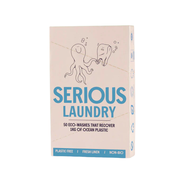 Serious Soaps Laundry Sheets - Zero-Waste Laundry Detergent Sheets