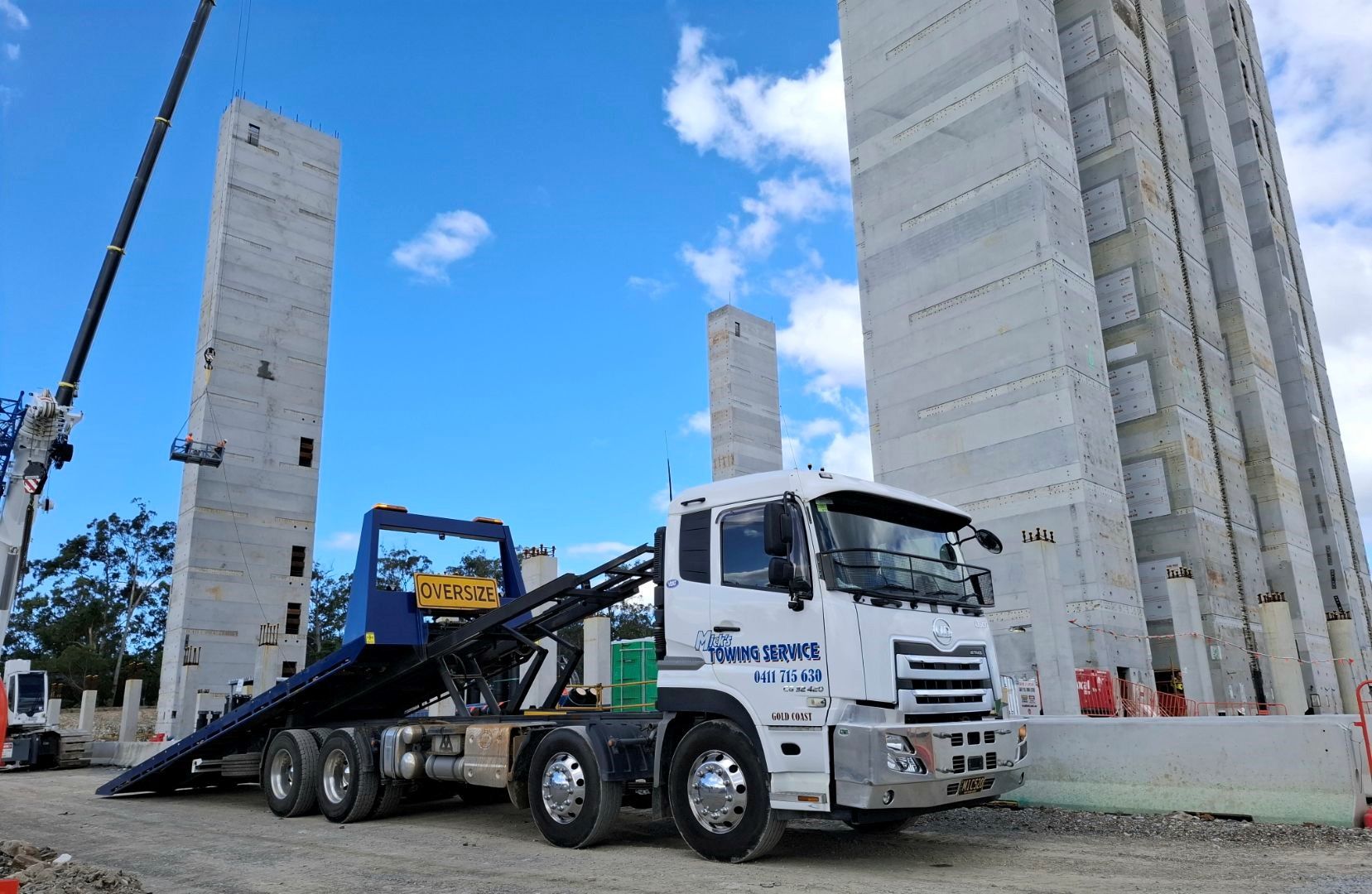 special tow truck for heavy towing gold coast