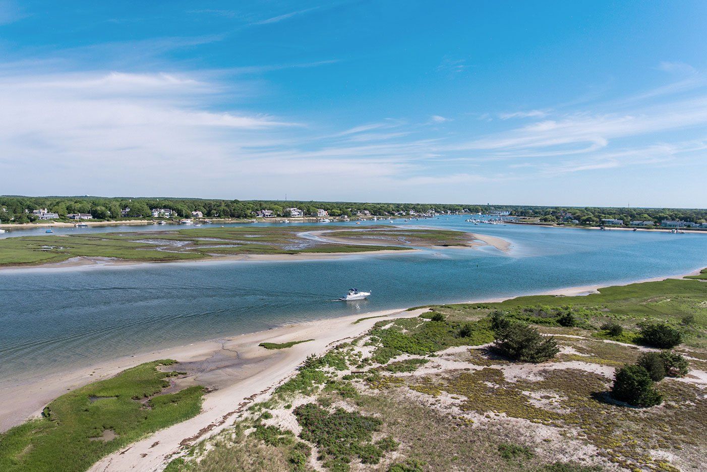 cape cod aerial view