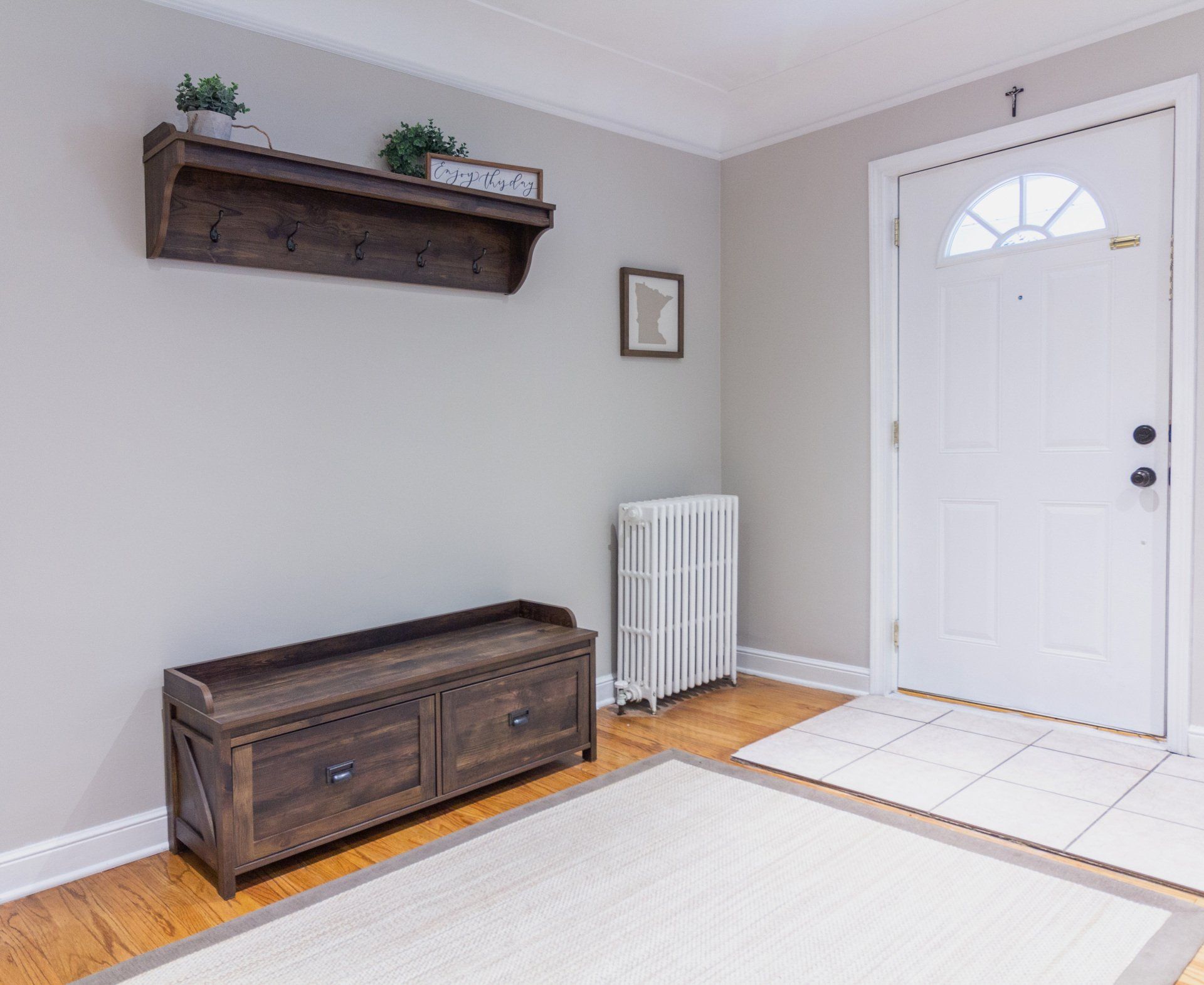 Newburg house front door