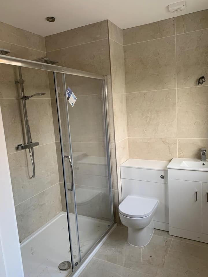 Bathroom with shower