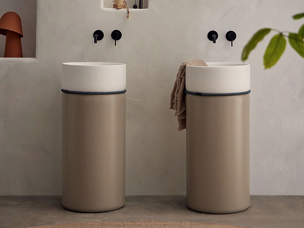 Lavabo totem Tempo Sanycces
Lavabo totem de couleur.
Design Jorge Herrera Studio
