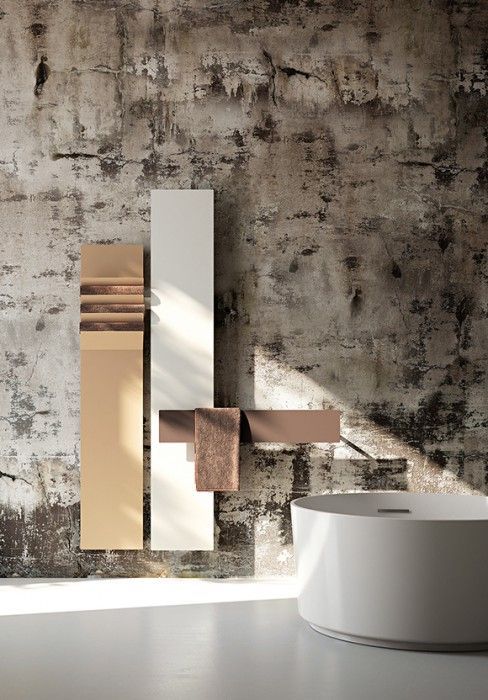 Radiateur sèche serviette Flaps Antrax, design Victor Vasilev
