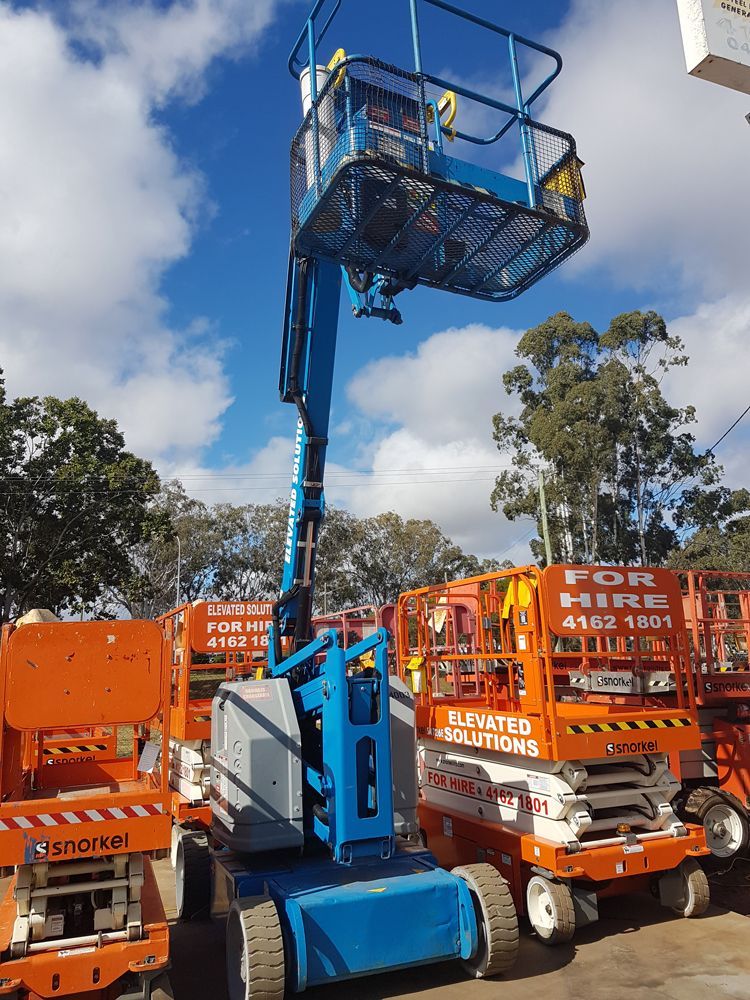Electric Boom Lifts for Extended Reach — Kingaroy, QLD — Hams Crane Hire
