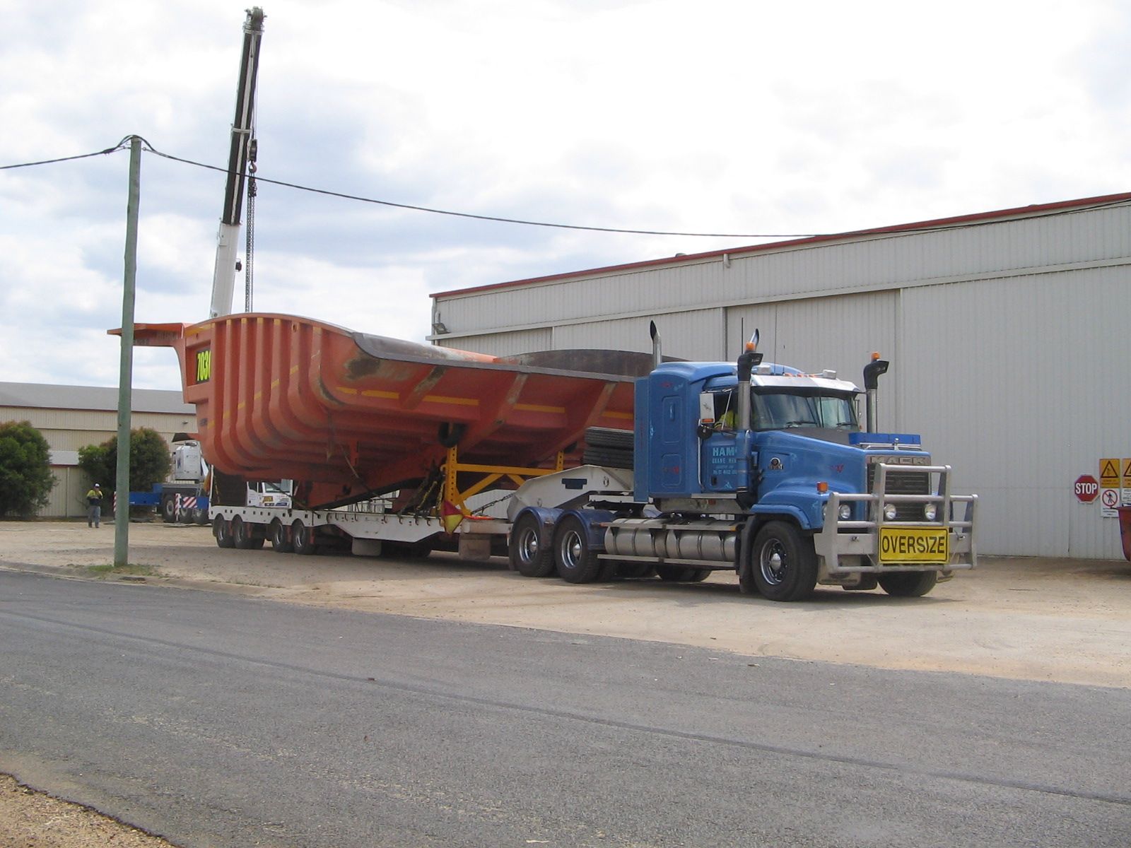 Transport — Kingaroy, QLD — Hams Crane Hire