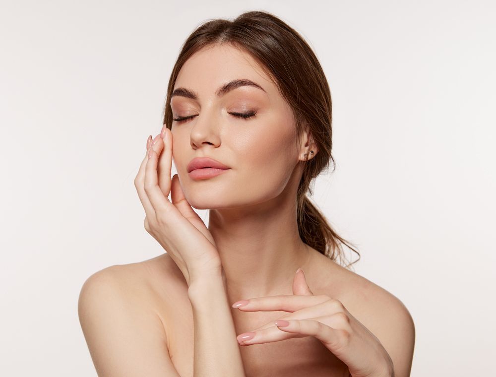 Beautiful Woman With Permanent Makeup