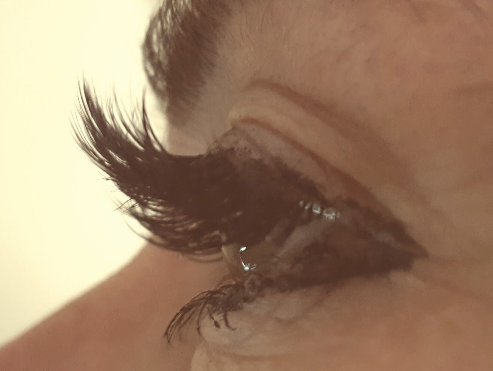 Beautiful Woman With Permanent Eyelashes