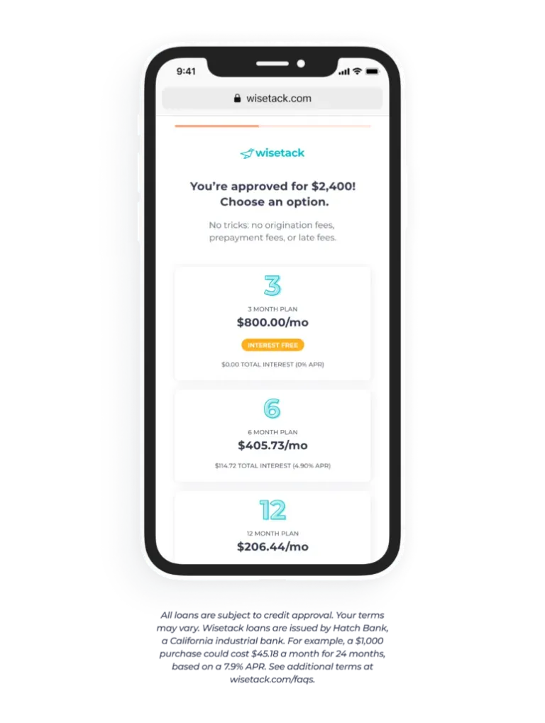 A cell phone with a screenshot of a website on it.