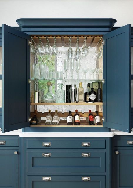 Integrated Bar from Belgravia Kitchen Collection