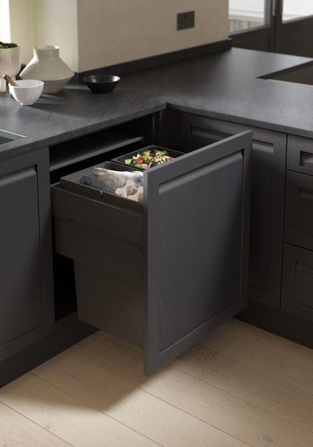 Double Waste Bin from Harborne Kitchen Collection