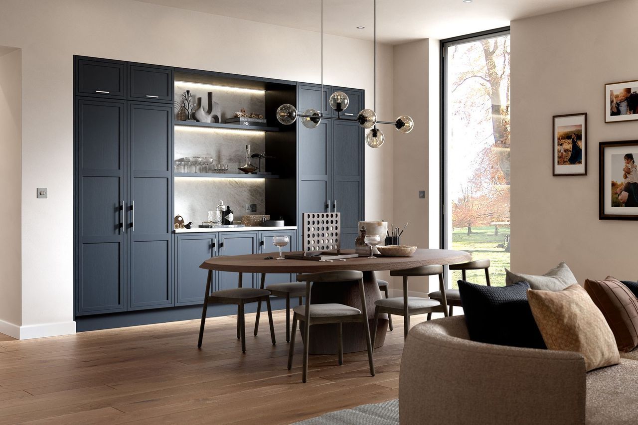 Arrington Kitchen Collection - Shell & Slate Blue