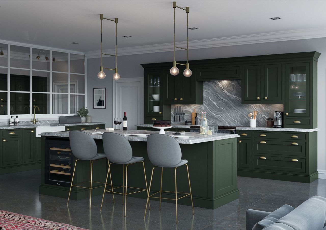 Featured In-Frame Kitchen - Bespoke Kitchen Manufacturer in Dublin
