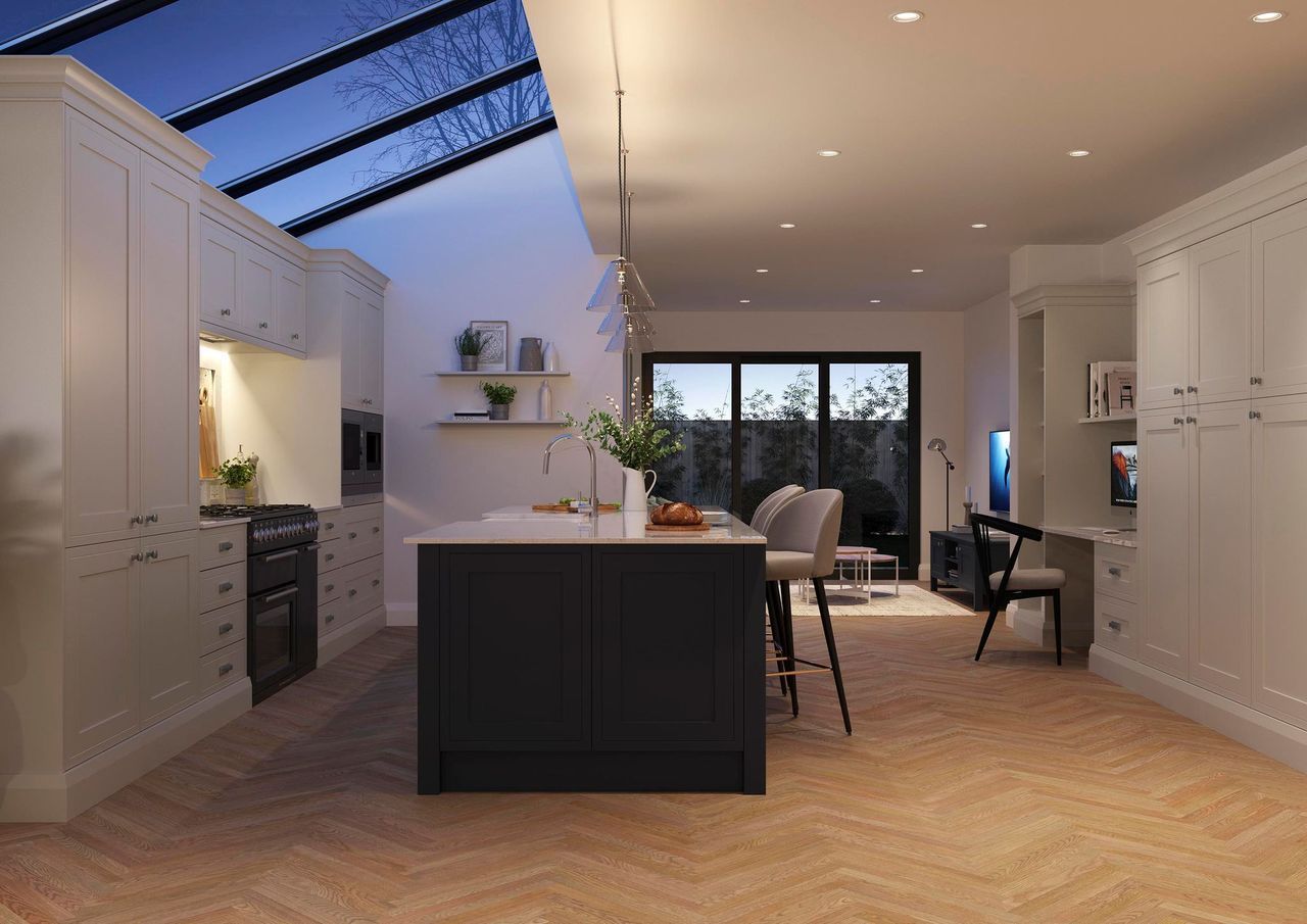 Ellesmere Kitchen Collection - Slate Blue & Light Grey