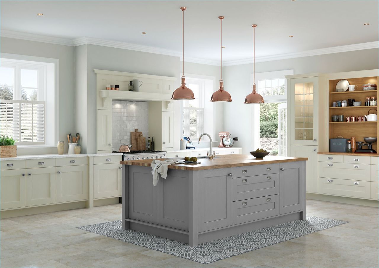 Wakefield Kitchen Collection - Mussel & Dust Grey