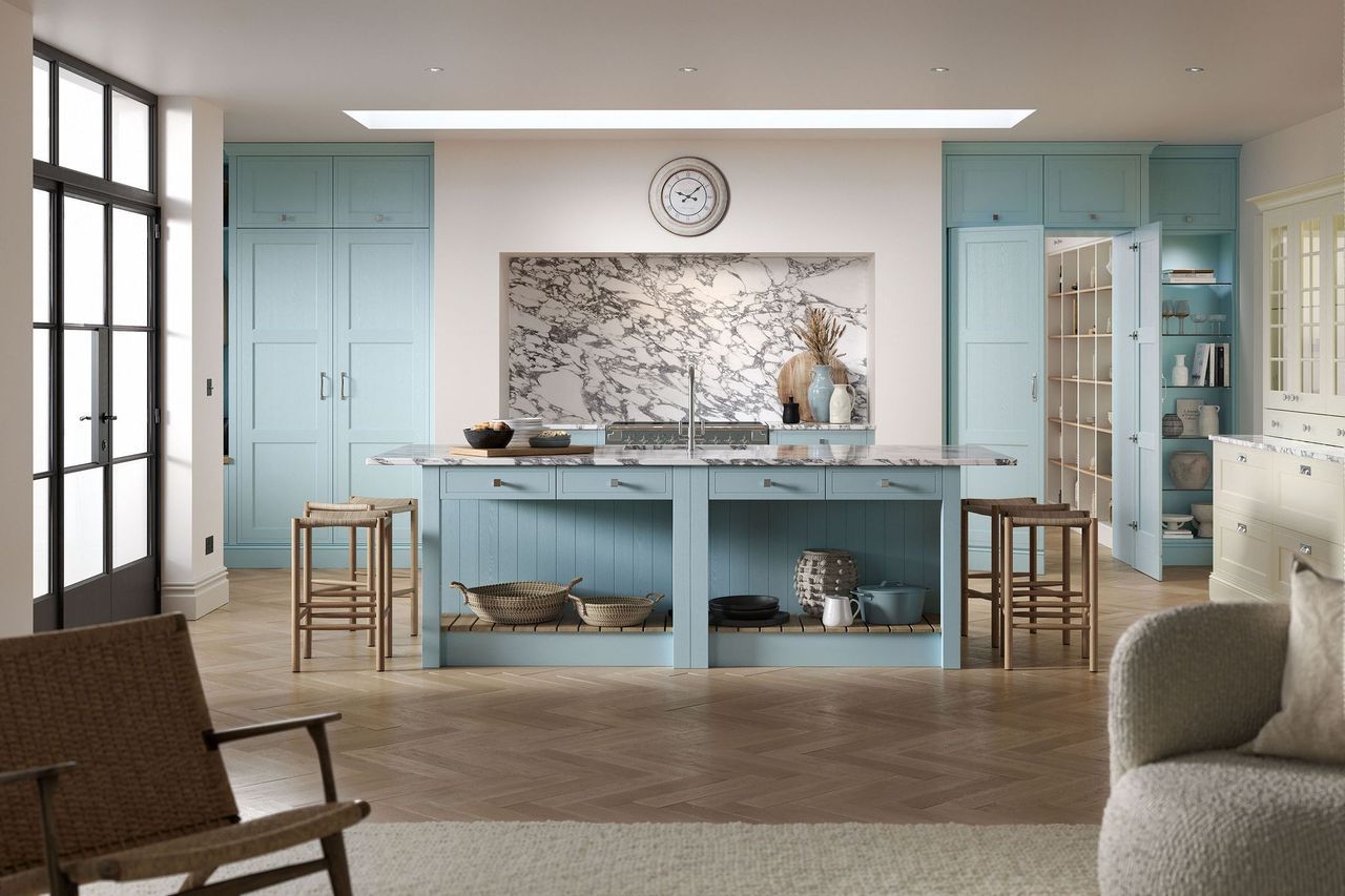 Winslow Kitchen Collection - Pantry Blue & Porcelain