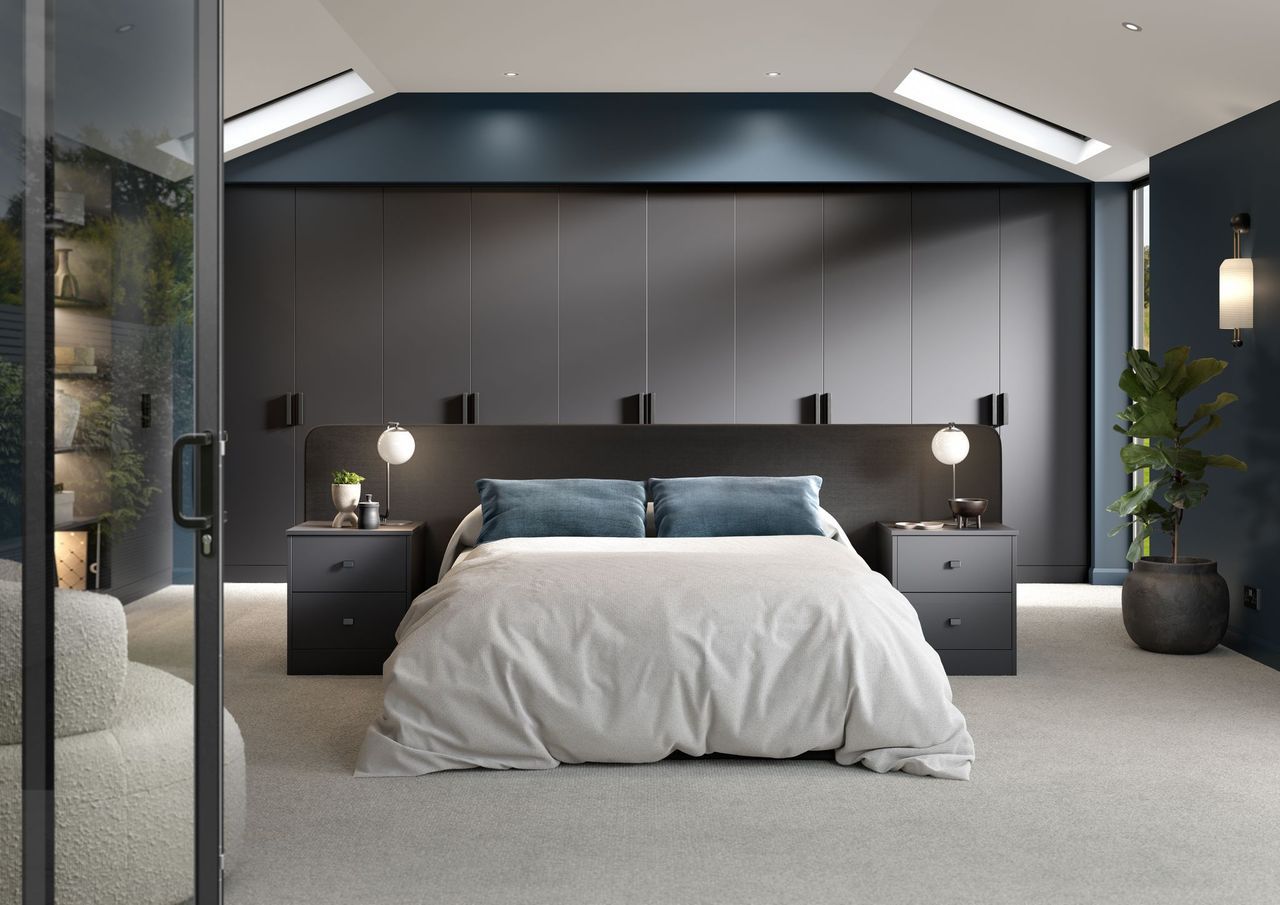 Zola Soft-Matte Bedroom Collection - Graphite