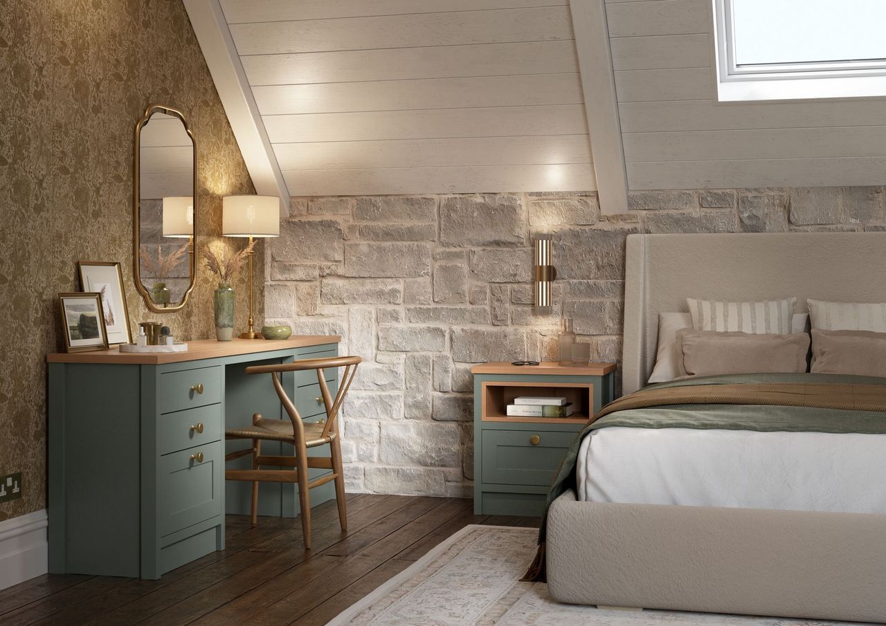 Aldana Bedroom Collection - Reed Green